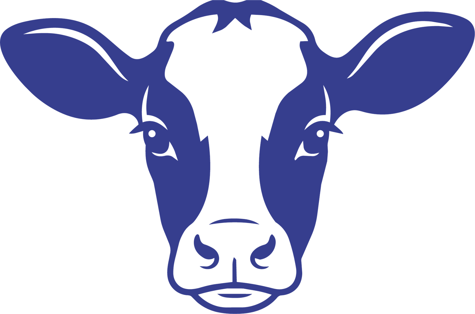 Logo vetfield.pro — cabeza de ternero